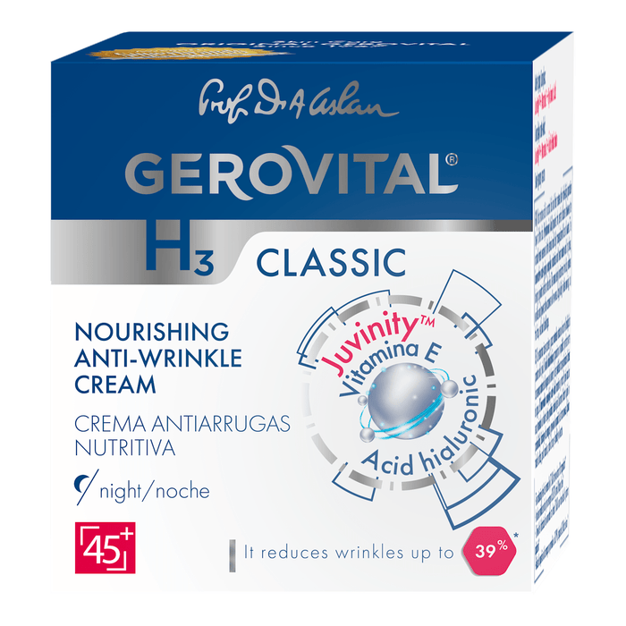 GEROVITAL Cremă antirid nutritivă pentru față, 50 ml WALTI