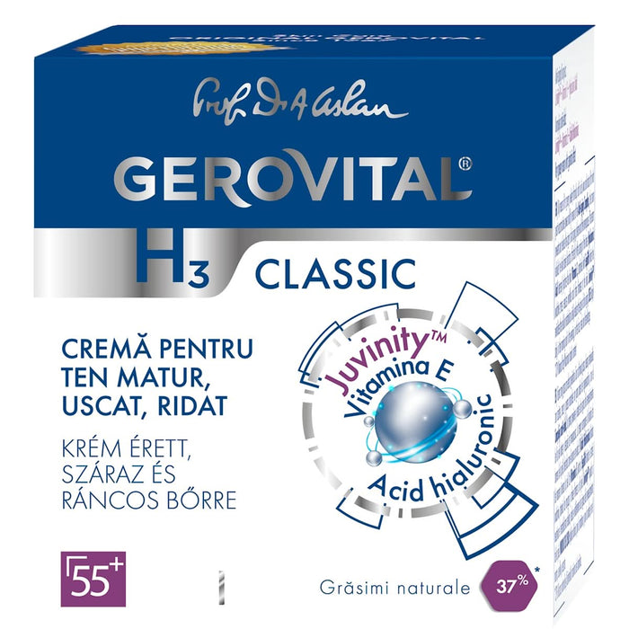 GEROVITAL Cremă pentru ten matur, uscat, ridat, 50 ml WALTI