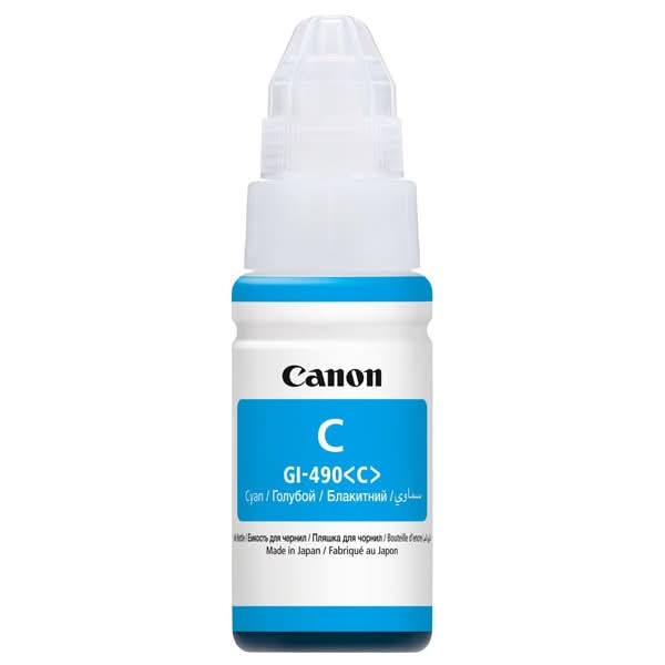 Cerneala originala CANON GI-490, cyan WALTI