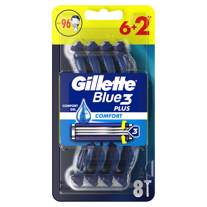 Gillette Aparat de ras B3 Comfort ap ras, 8 buc WALTI