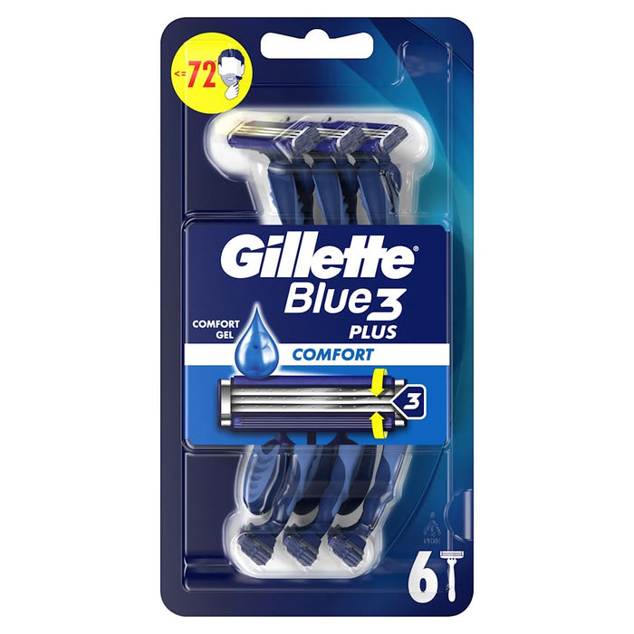 Gillette Aparat de ras BLUE3, 6 buc WALTI