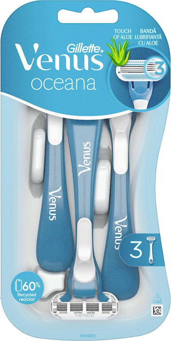 Gillette Venus Aparat de ras de unică folosință oceana, 3 buc WALTI