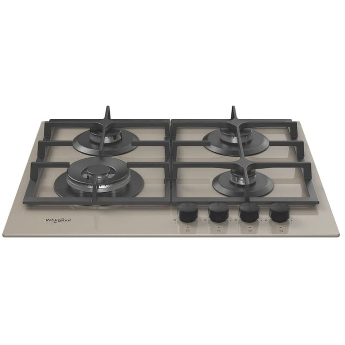 Plita incorporabila WHIRLPOOL GOFL 629/SH EE, Gaz, 4 arzatoare, Wok, silver dawn - WALTI WALTI