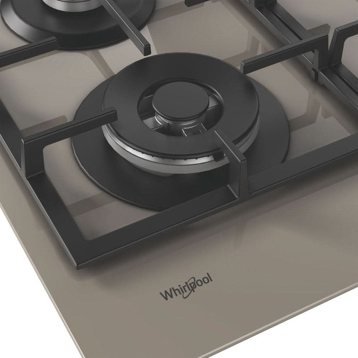 Plita incorporabila WHIRLPOOL GOFL 629/SH EE, Gaz, 4 arzatoare, Wok, silver dawn - WALTI WALTI