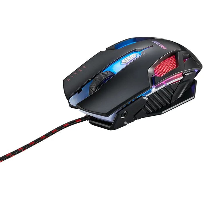 Mouse Gaming ACER Nitro II NMW200, 7200 dpi, negru WALTI