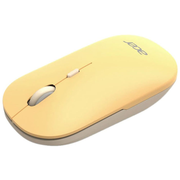 Mouse Wireless ACER AMR130, Dual-Mode, 1600 dpi, Bluetooth, galben WALTI