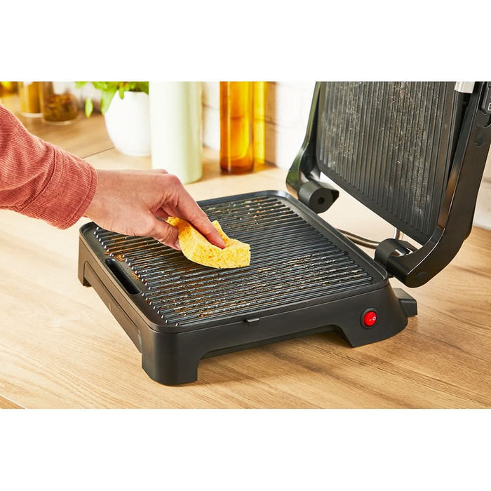 Gratar electric TEFAL Inicio Adjust GC272D10, 2180W, functie Panini, argintiu-negru WALTI
