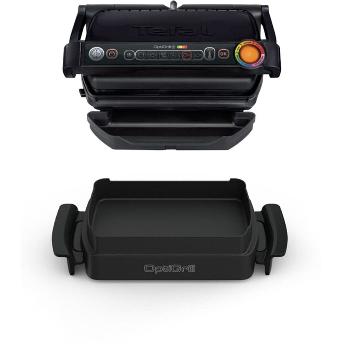 Gratar electric TEFAL OptiGrill+ Snacking&Baking GC714834, 2000W, 6 programe automate, negru WALTI