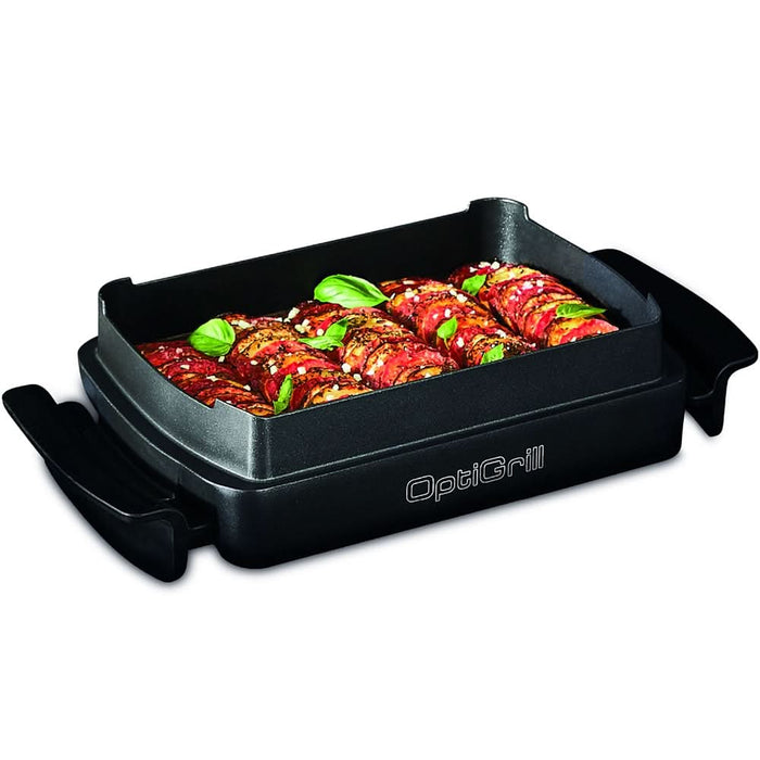 Gratar electric TEFAL OptiGrill+ Snacking&Baking GC714834, 2000W, 6 programe automate, negru WALTI