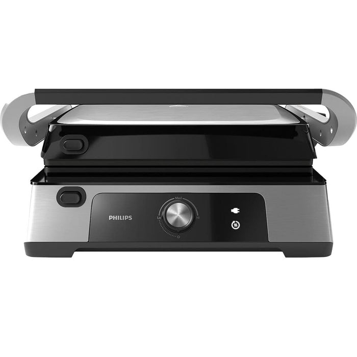 Gratar electric PHILIPS Seria 5000 HD630190, 2200W, argintiu-negru WALTI