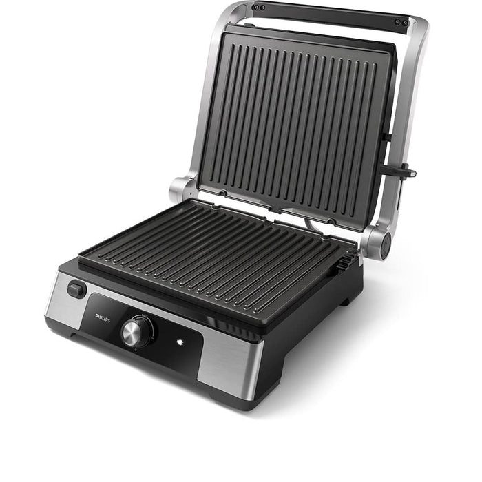Gratar electric PHILIPS Seria 5000 HD630190, 2200W, argintiu-negru WALTI