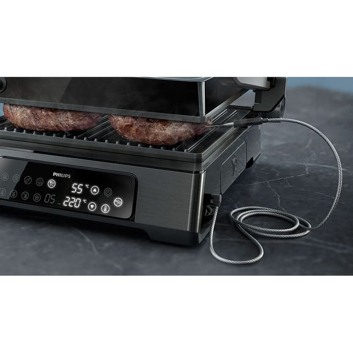 Gratar electric PHILIPS Seria 7000 HD6307/70, 2200W, negru WALTI