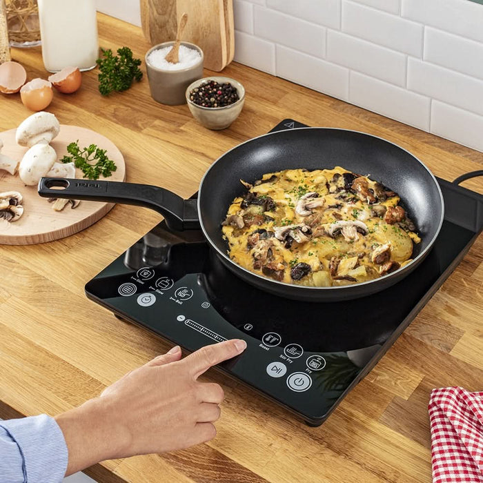 Plita cu inductie TEFAL EveryDay Slim IH210801, 1 arzator, 2100W, negru - WALTI WALTI
