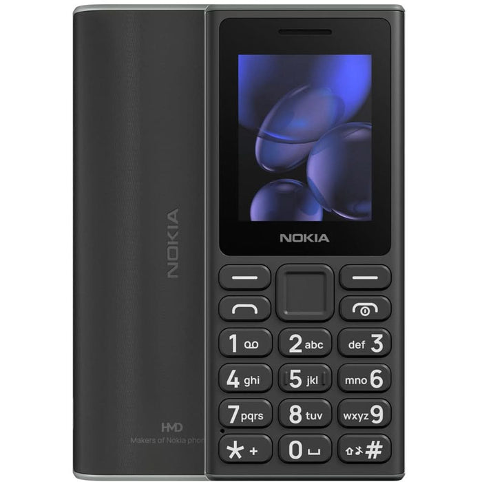 Telefon NOKIA 105 (2024), 4MB RAM, 2G, Dual SIM, Black - WALTI WALTI