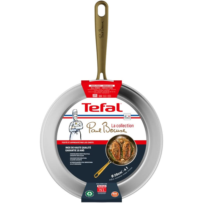 Tigaie TEFAL Bocuse H8240602, otel, 28cm, argintiu WALTI
