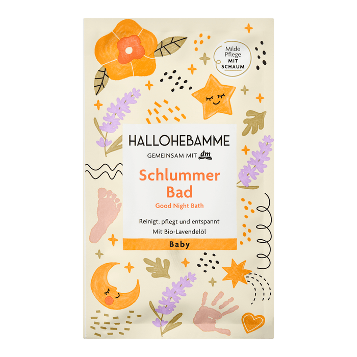 HALLOHEBAMME Spumă de baie pentru somn, 20 ml - WALTI WALTI