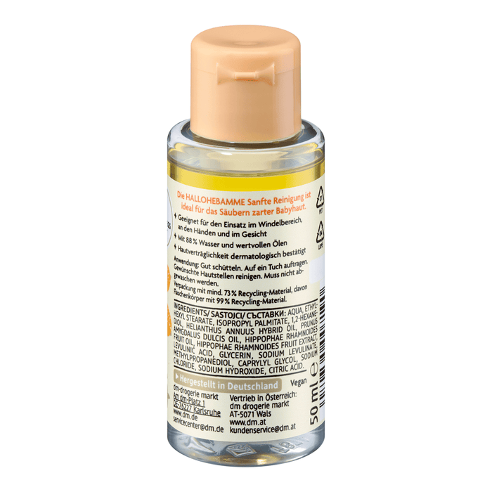HALLOHEBAMME Ulei de curățare 2în1 pentru bebeluși, 50 ml - WALTI WALTI