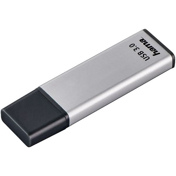 Memorie USB HAMA FlashPen Classic 181053, 64GB, USB 3.0, argintiu WALTI