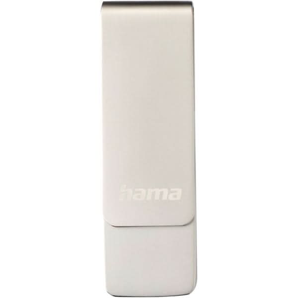 Memorie USB HAMA Rotate Pro 182486, 128GB, USB 3.0, argintiu WALTI