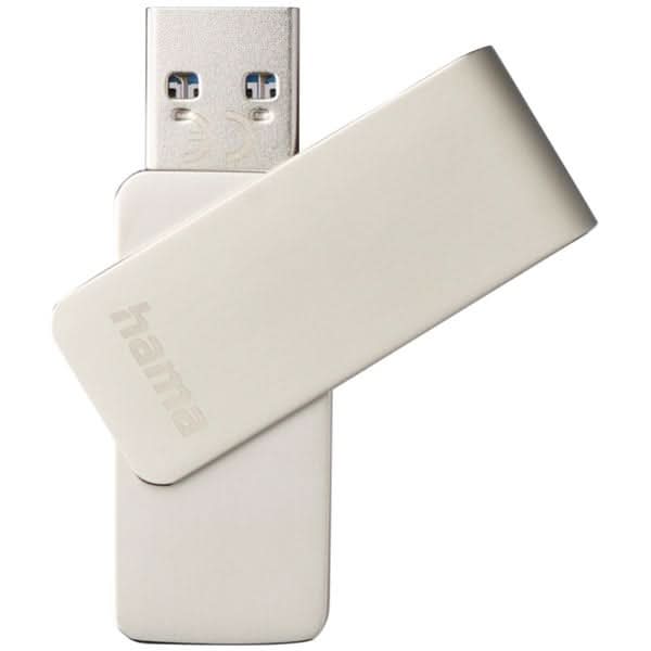 Memorie USB HAMA Rotate Pro 182486, 128GB, USB 3.0, argintiu WALTI