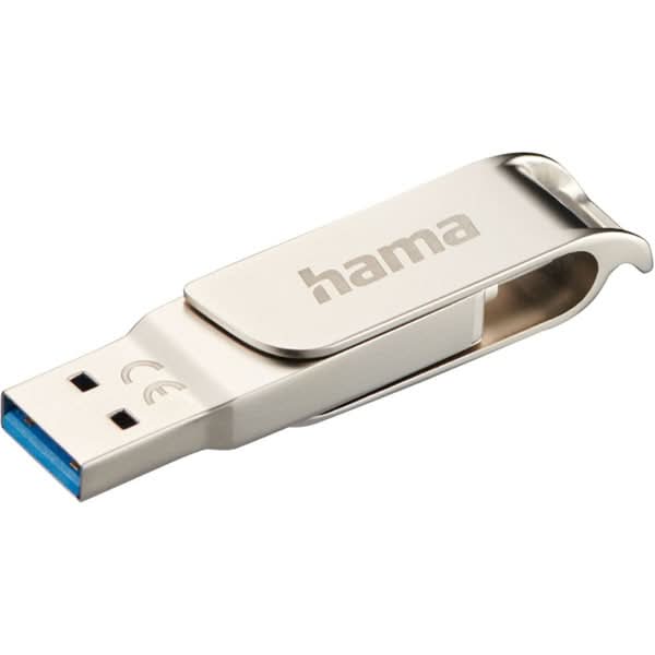 Memorie USB HAMA Rotate Pro 182489, 32GB, Type C - USB 3.2, argintiu WALTI