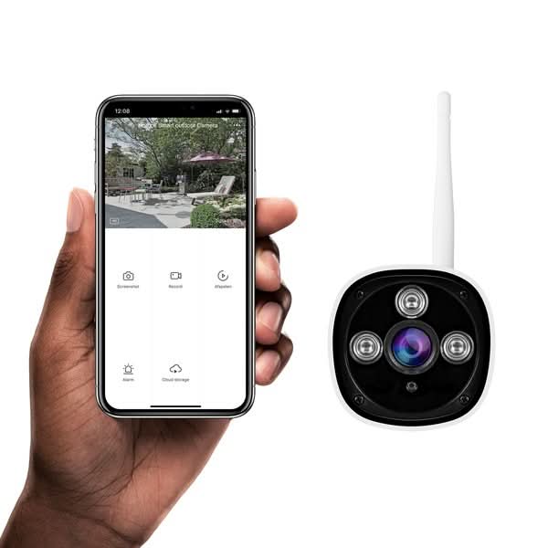 Hombli Pro Smart Outdoor Camera White WALTI