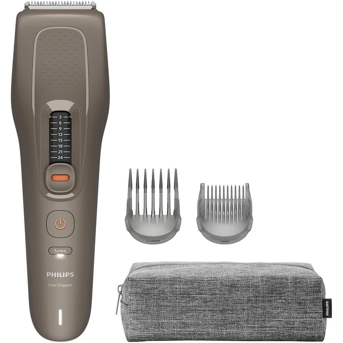 Aparat de tuns PHILIPS HC5722/15, acumulator, autonomie 75 min, maro - WALTI WALTI
