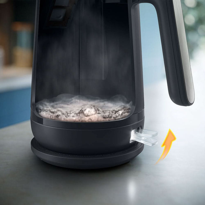 Fierbator apa PHILIPS Seria 3000 HD9411/90, 1.7l, 2200W, negru WALTI