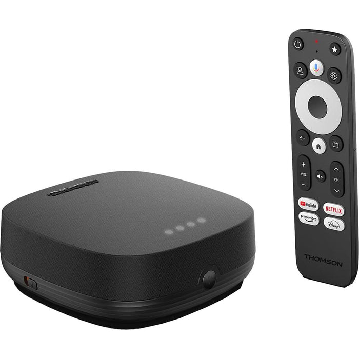 Mediaplayer THOMSON Streaming Box Plus 270, 4K, Wi-Fi, Bluetooth, HDMI, HDR10, negru WALTI