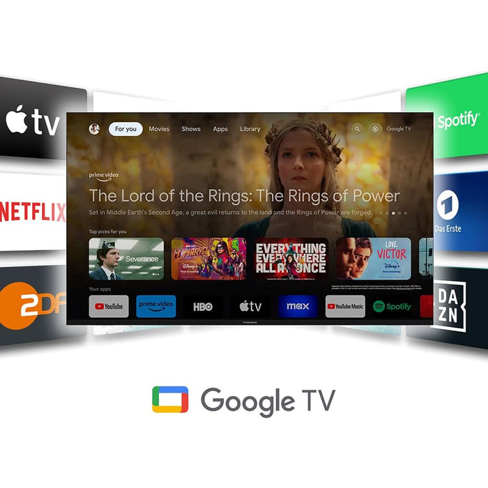 Mediaplayer THOMSON Streaming Box Plus 270, 4K, Wi-Fi, Bluetooth, HDMI, HDR10, negru WALTI