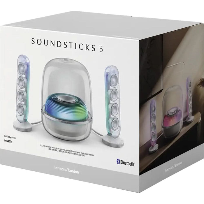 Boxa inteligenta HARMAN KARDON SoundStick 5, 190W, Bluetooth, alb WALTI