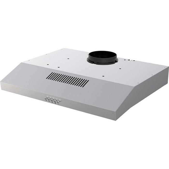 Hota traditionala VORTEX VHTS601SS01S, 1 motor, 214 m3/h, L 60 cm, inox WALTI