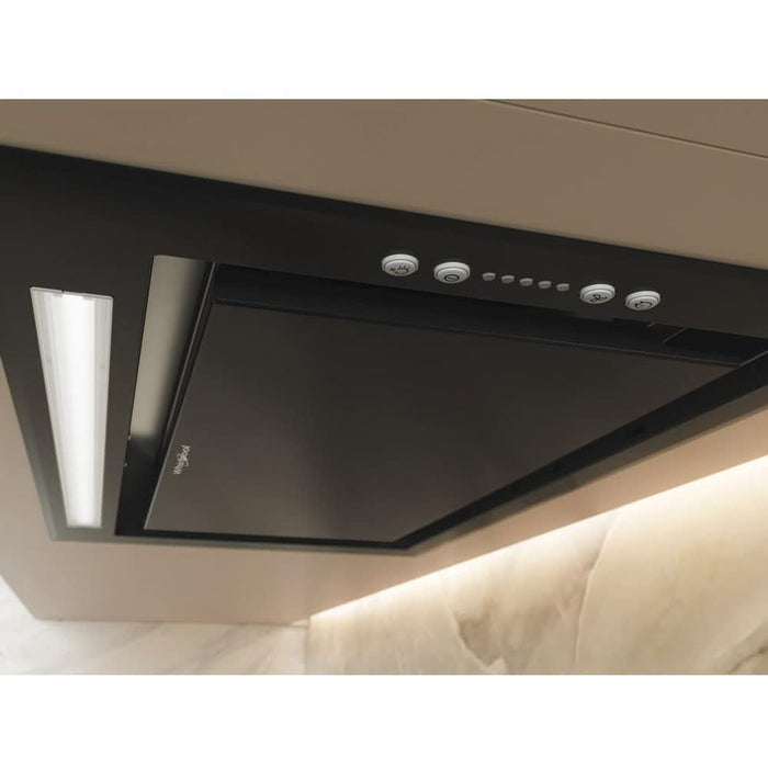 Hota incorporabila WHIRLPOOL WCT3 63F LTK, 1 motor, 550 m3/h, L 50 cm, negru WALTI