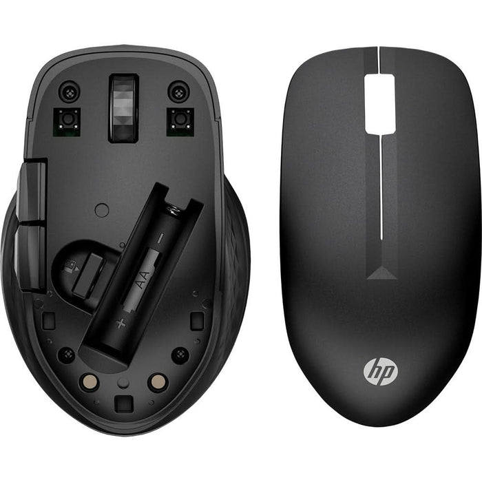 Mouse Wireless HP 430 (3B4Q2AA), Dual Mode, 4000 dpi, Bluetooth, negru WALTI