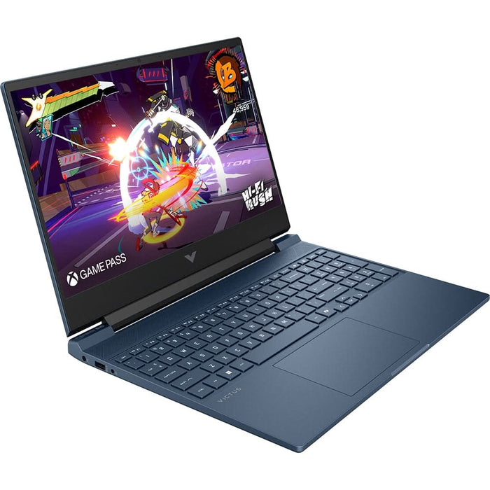 Laptop Gaming HP Victus 15-fb3095nn, AMD Ryzen AI 7 350 pana la 5GHz, 15.6" Full HD, 16GB, SSD 512GB, NVIDIA GeForce RTX 5060 8GB, Free DOS, bleumarin WALTI