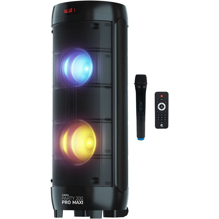 Boxa portabila E-BODA Party 200 Pro Maxi, Bluetooth, USB, Radio FM, negru WALTI