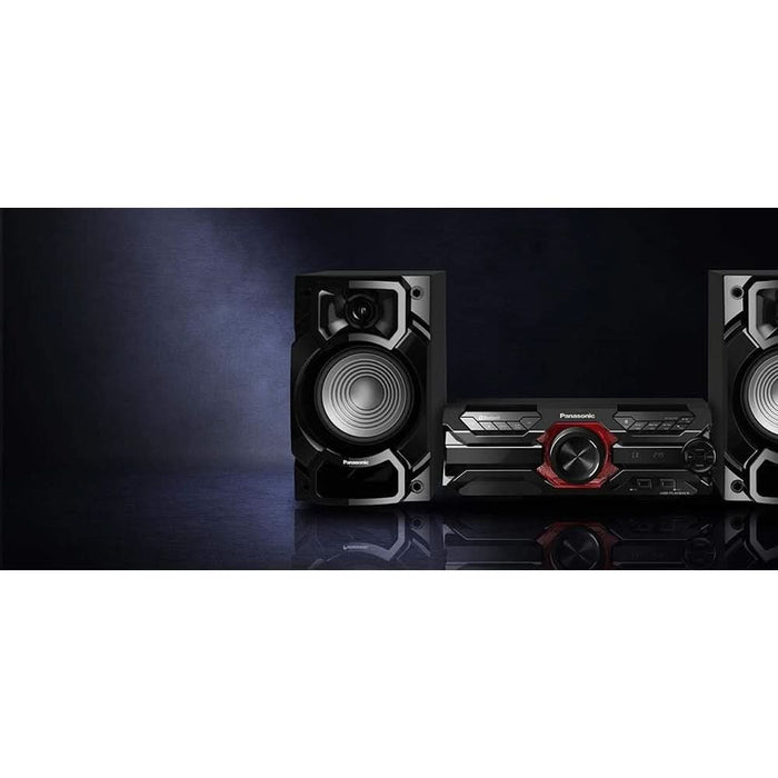 Minisistem audio PANASONIC SC-AKX320E-K, 450W, Bluetooth, USB, CD, Radio FM, negru WALTI