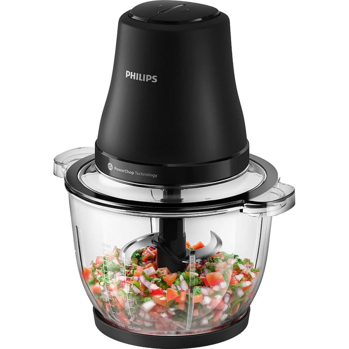 Tocator PHILIPS Seria 3000 HR1502/00,2l, 500W, 2 trepte viteza, negru - WALTI WALTI