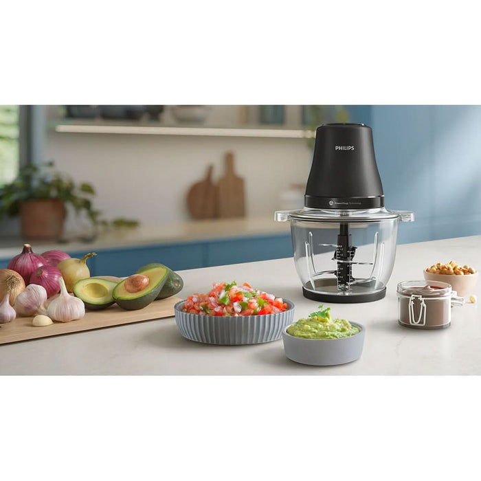 Tocator PHILIPS Seria 3000 HR1502/00,2l, 500W, 2 trepte viteza, negru - WALTI WALTI