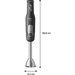 Mixer vertical PHILIPS Seria 3000 HR2561/00, 1000W, 4 trepte viteza, negru - WALTI WALTI