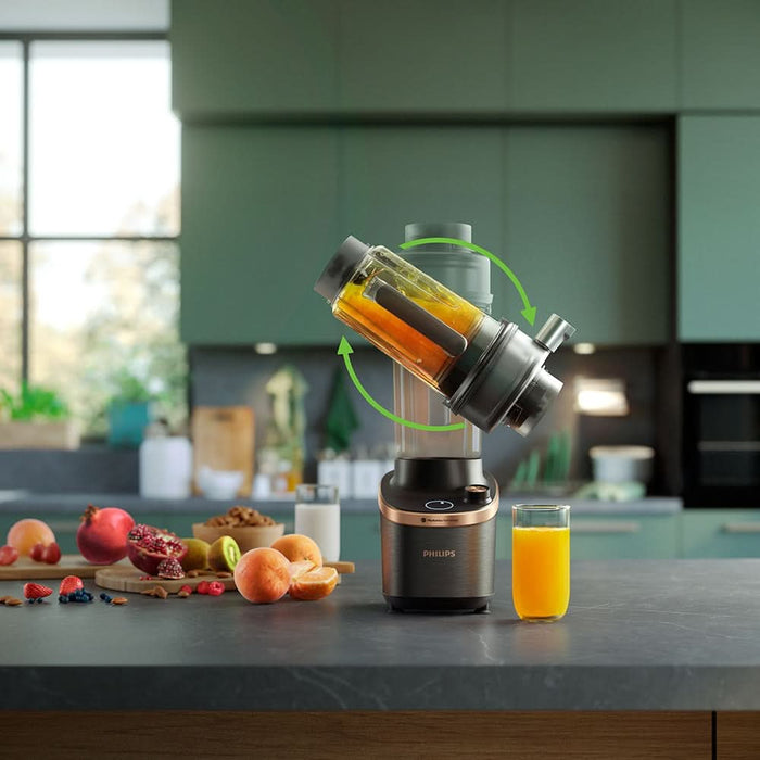 Blender PHILIPS Flip&Juice HR3770/00, 2l, 1500W, 12 trepte viteza, negru WALTI