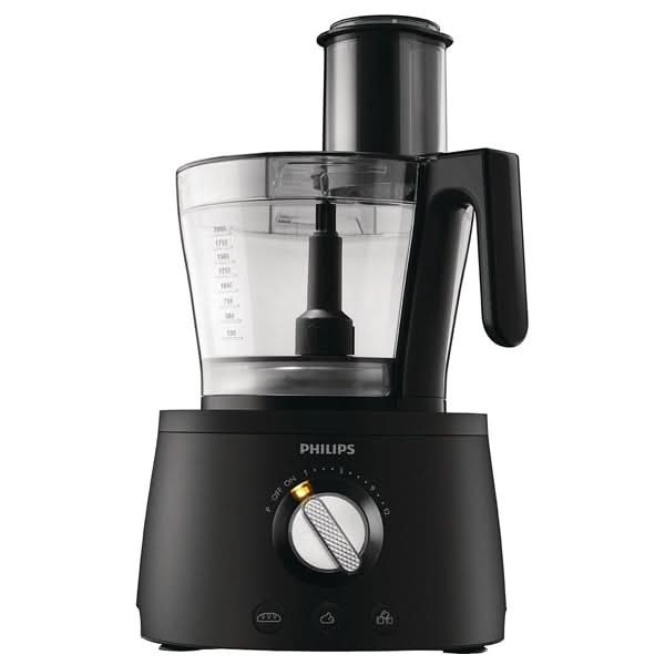 Robot de bucatarie PHILIPS Avance Collection HR7776/90, vas 3.4l, blender 2.2l, 1300W, 12 trepte viteza, negru WALTI