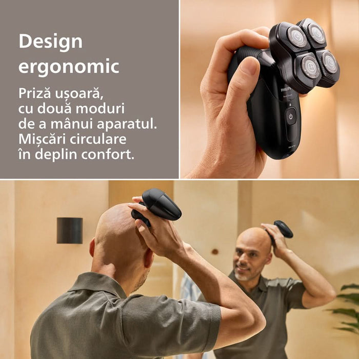 Aparat de ras pentru cap PHILIPS Pro Series 5000 HS5980/15, autonomie 60 min, 4 elemente de ras, negru WALTI
