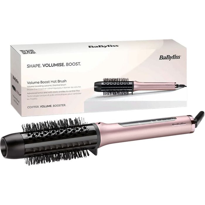 Perie termica BABYLISS Volume Boost HSB200E, 4 trepte temperatura, invelis ceramic, roz WALTI