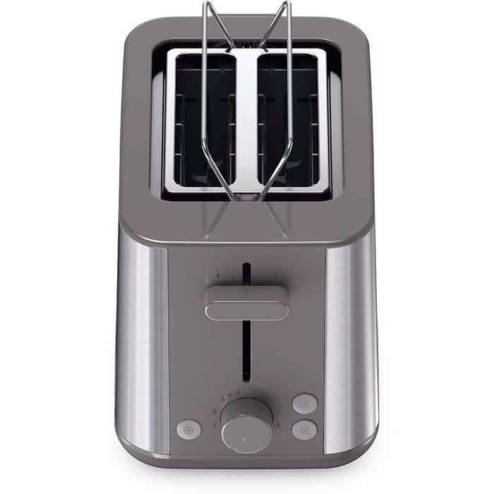 Prajitor de paine BRAUN Purshine HT1510GY, 2 felii, 900W, gri-argintiu WALTI