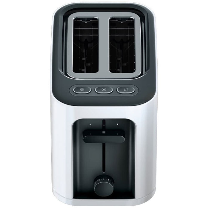 Prajitor de paine BRAUN Purease HT3010WH, 2 felii, 1000W, alb-negru WALTI