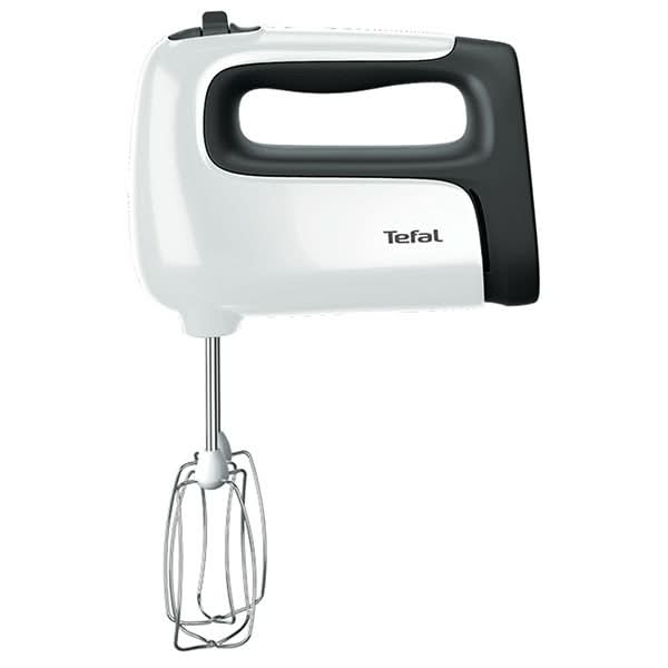 Mixer de mana TEFAL Prep'Mix HT461138, 0.6l, 500W, 5 trepte viteza, alb-gri inchis WALTI