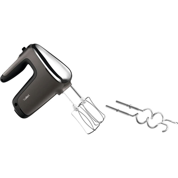 Mixer de mana TEFAL Powermix Silence HT660EE0, 850W, 5 trepte viteza, gri-negru WALTI
