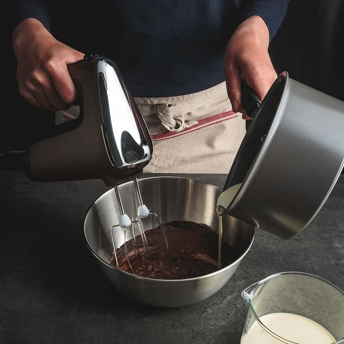 Mixer de mana TEFAL Powermix Silence HT660EE0, 850W, 5 trepte viteza, gri-negru WALTI