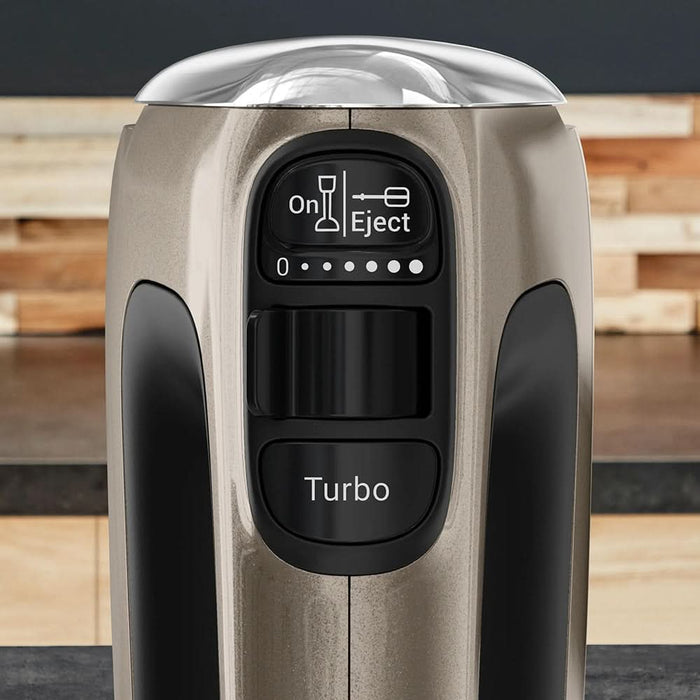 Mixer de mana TEFAL Powermix Silence HT663AF0, 850W, 6 trepte viteza, crem-negru WALTI